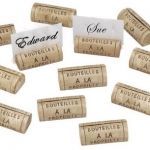 Corchos de vino sujeta tarjetas