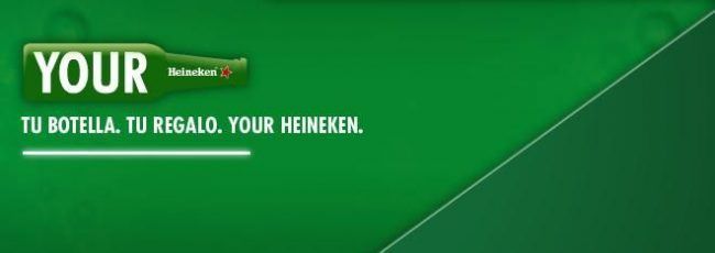 Cervezas Heineken personalizadas