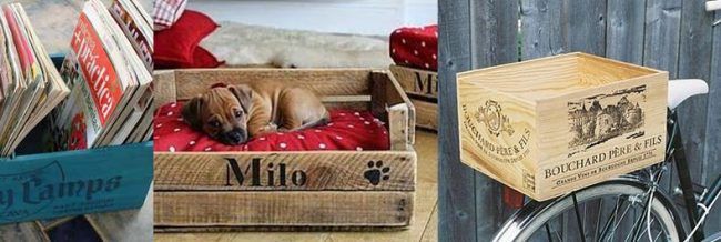 Manualidades con Cajas de Vino