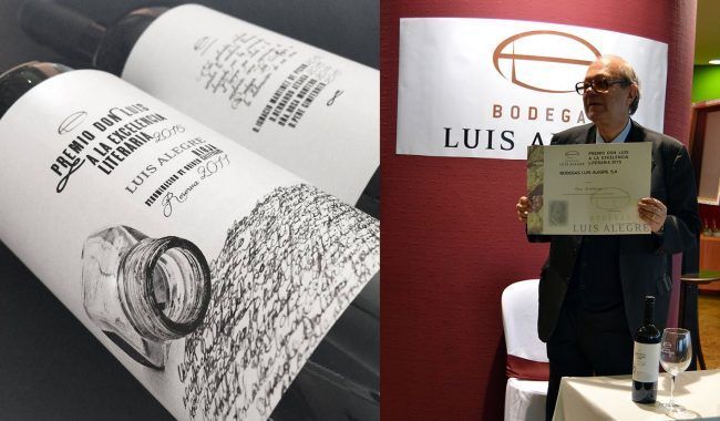 Premio Pere Gimferrer en Bodegas Luis Alegre